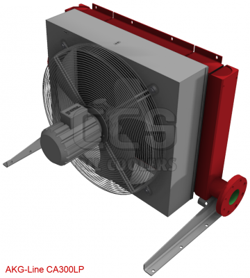 Compresseur après refroidisseur basse pression ventilateur 400 Volts CA300LP