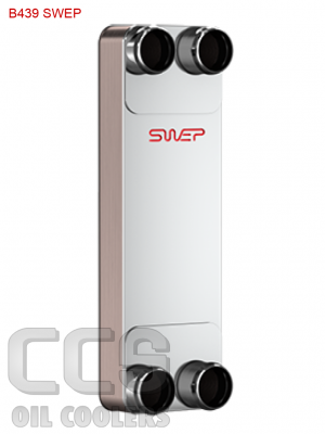Plaat koeler B439 SWEP