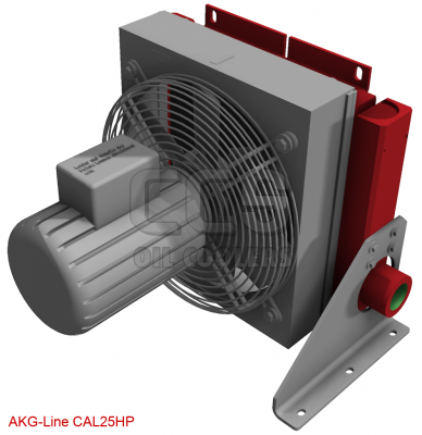 Compresseur après refroidisseur basse pression ventilateur 400 Volts low noise CAL25HP