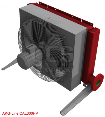 Compresseur après refroidisseur haute pression ventilateur à faible bruit 400 Volts CAL300HP