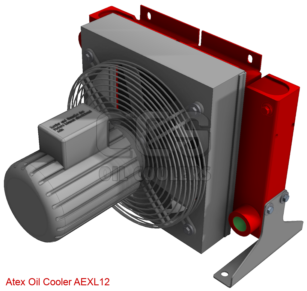 AL12 Ölkühler ATEX (Ölkühler mit Drehstrommotor (400V)) | CCS Oil Coolers