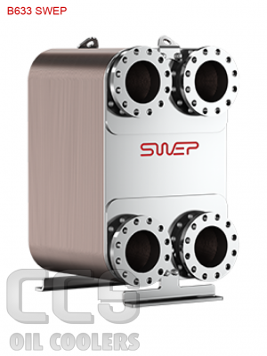 Plate cooler B633 SWEP