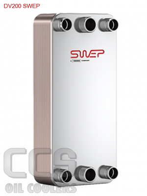 Plaat koeler DV200 SWEP