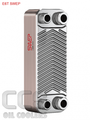 Plate cooler E6T SWEP