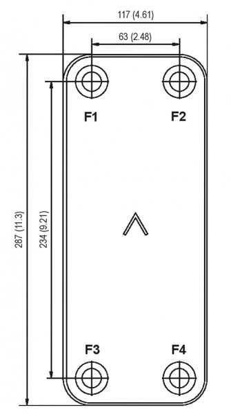 SWEP B12 plattenkühler