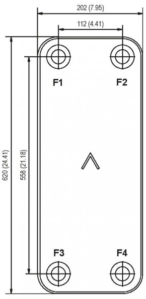 SWEP B250AS Plaque refroidisseurs