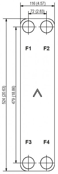 SWEP B25 plattenkühler