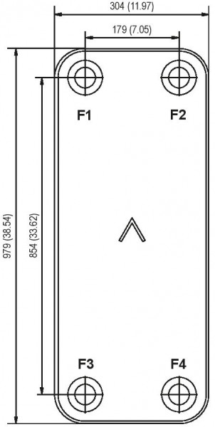 SWEP B439 plattenkühler